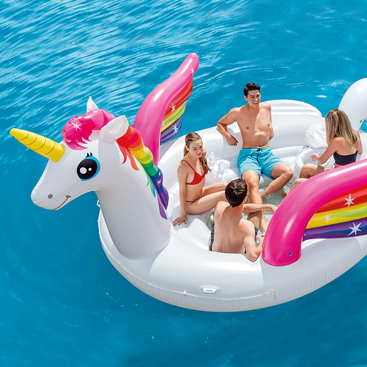 Einhorn-Partyinsel-Schlauchboot