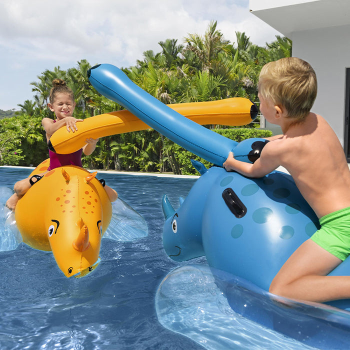 Rhino rumble pool game