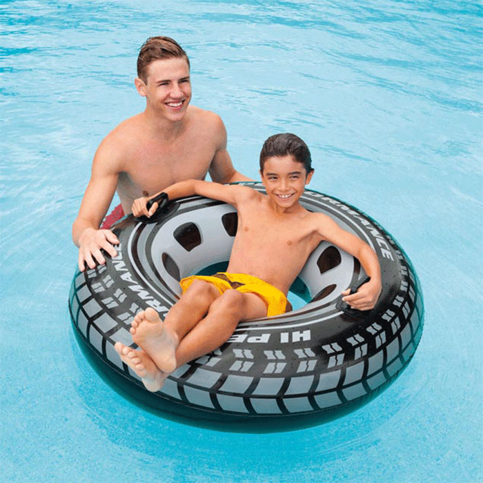 Schwimmbad-Autoreifen XL 114 cm