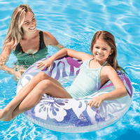 Schwimmring, transparente Farbröhren, 91 cm