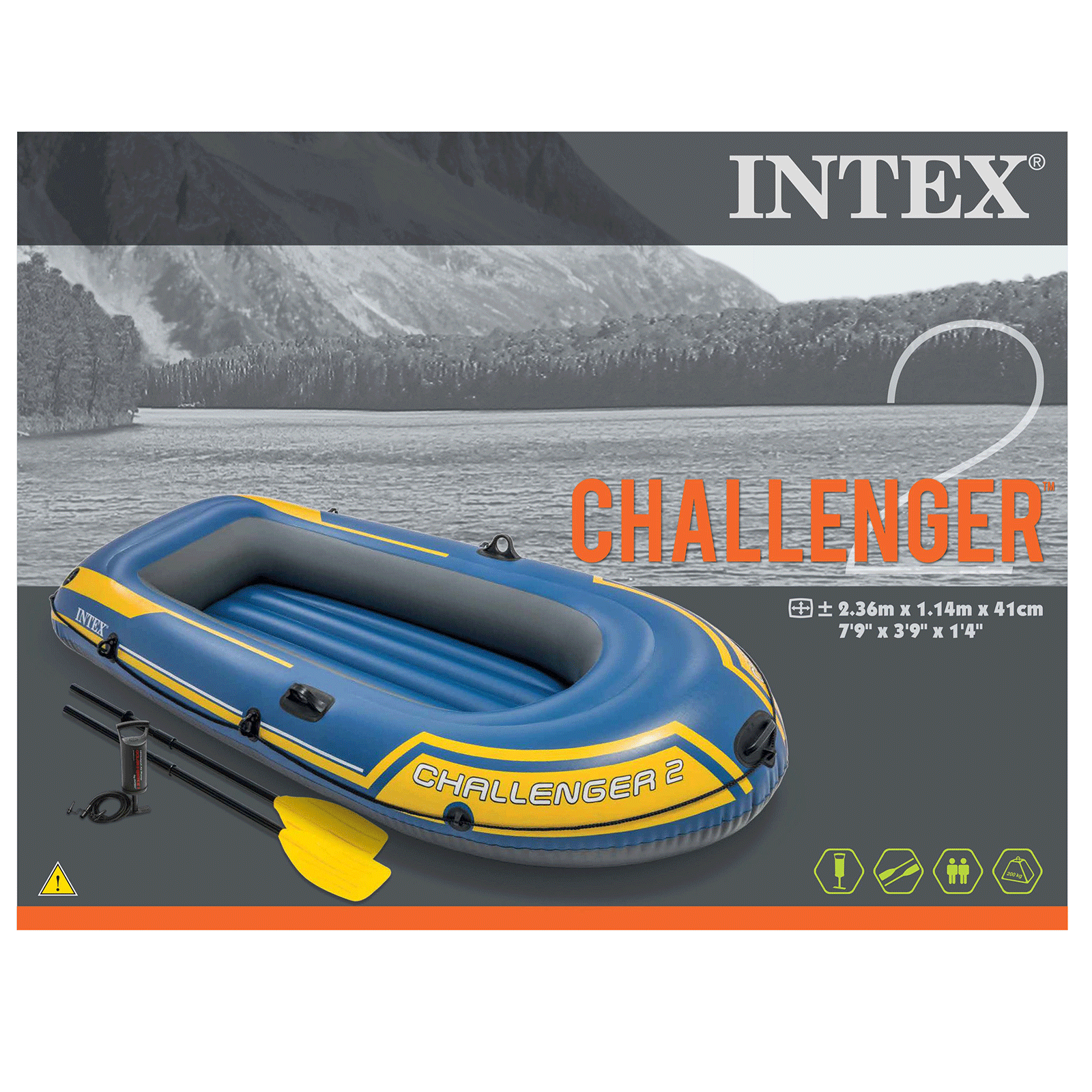 Schlauchboot Challenger 2 (Set)