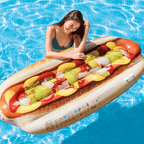 Aufblasbare Luftmatratze Hotdog 180 cm
