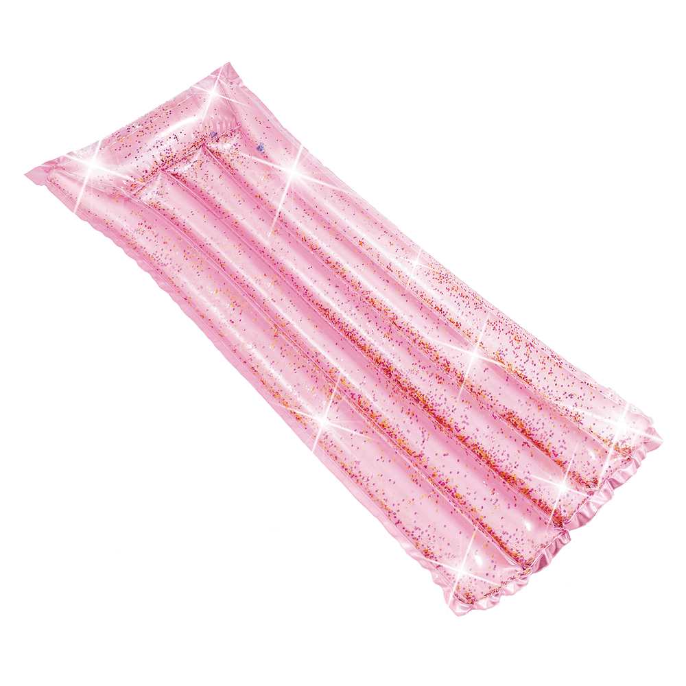 Luftmatratze glitzerrosa 170 cm