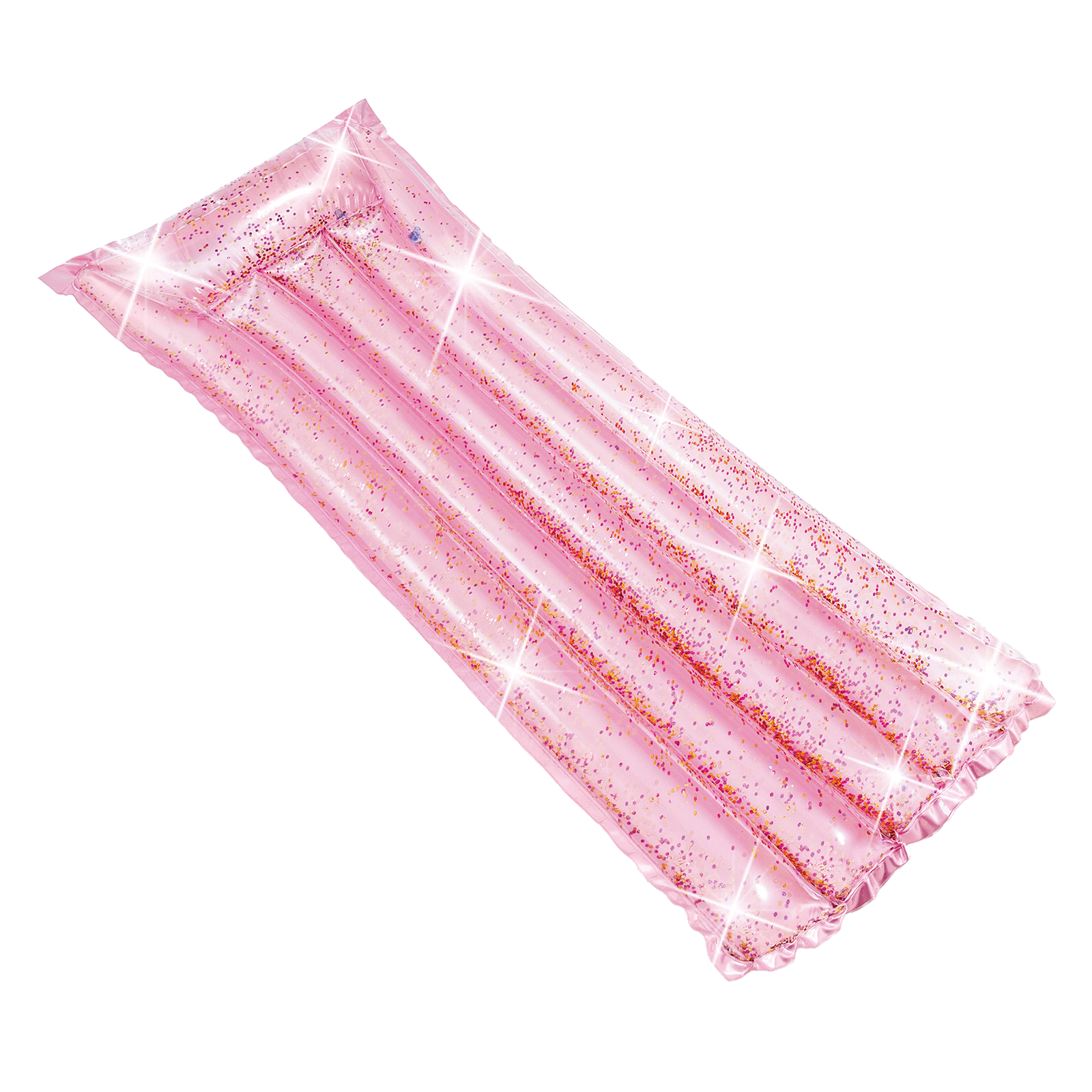 Luftmatratze glitzerrosa 170 cm