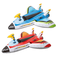 Vliegtuig met waterpistool 117 cm