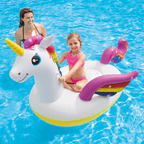 Aufblasbares Einhorn-Rutschauto