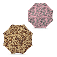 Strandparasol luipaard print 180 cm nylon