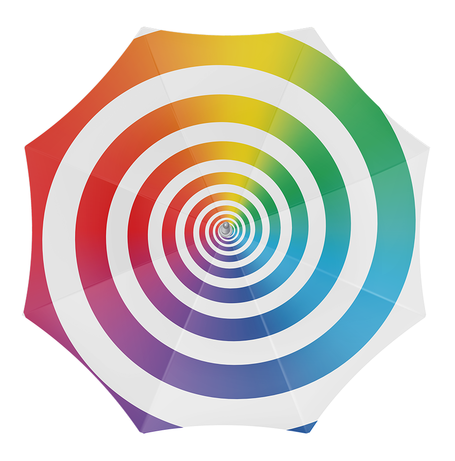 Strandparasol Spirale 180 cm nylon