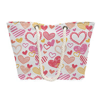 Strandtasche Herzen