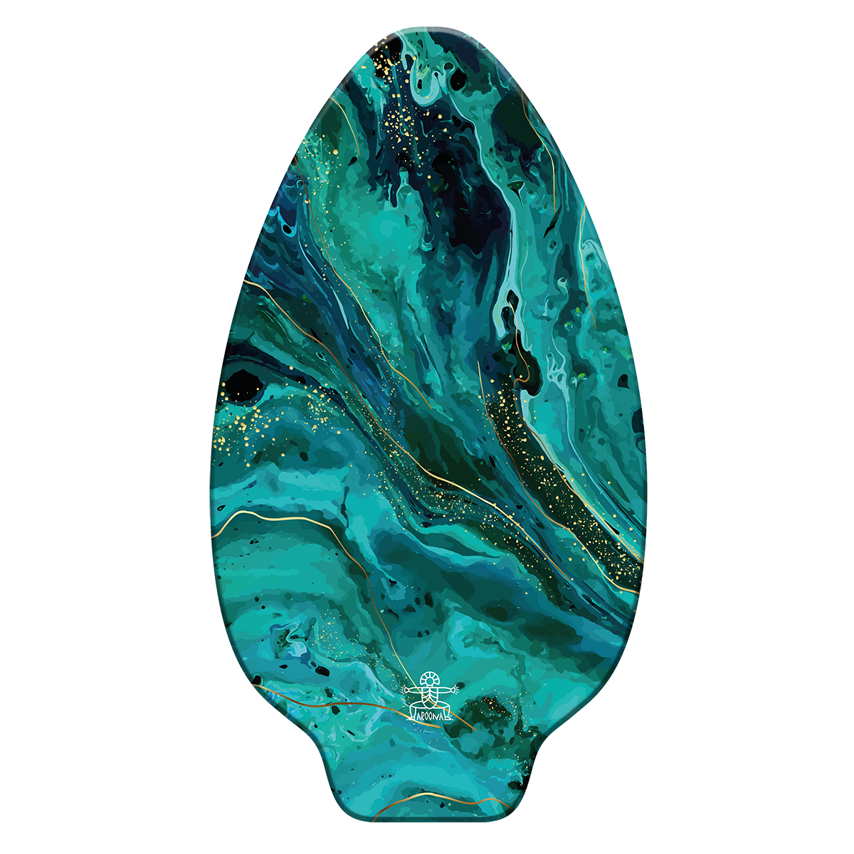 Skimboard Green Waves 100 cm