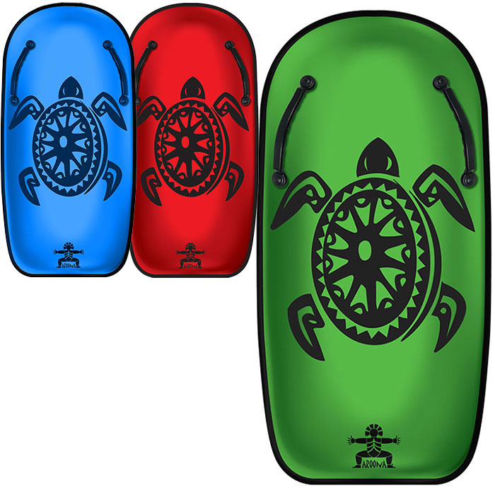Bodyboard Schildkröte mit Griffen 92cm