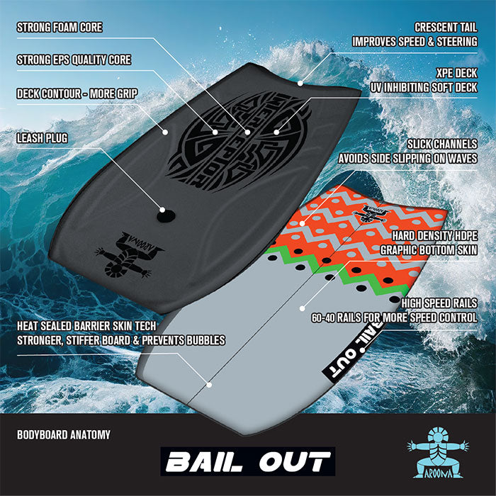 Bodyboard Bail Out 80 cm