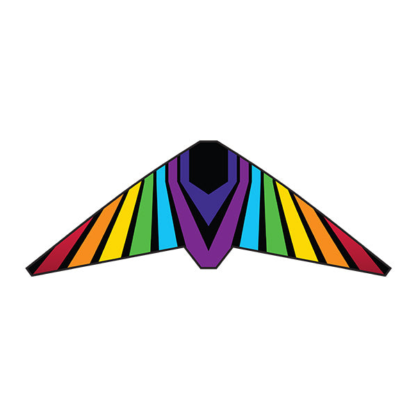 Lenkdrachen Regenbogen 120 cm