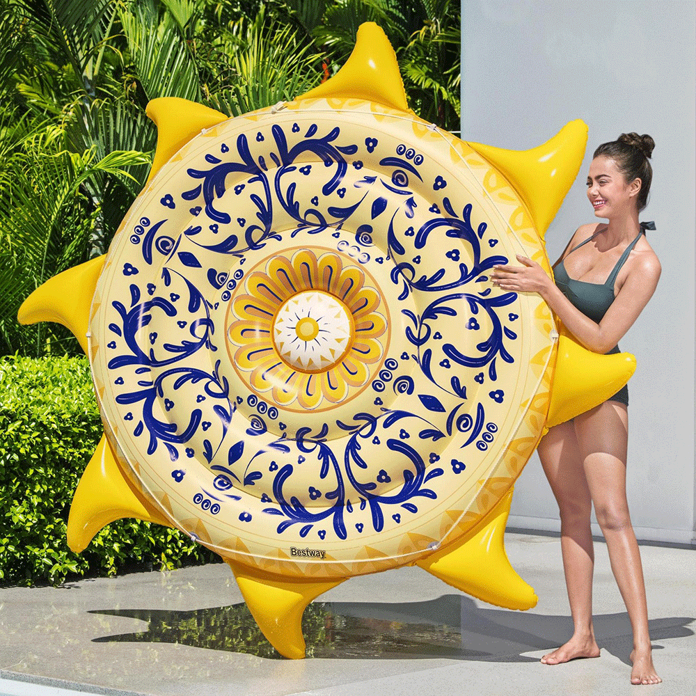 Luftmatratze sonnige Insel Sizilien 226 cm