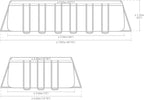Ultra XTR frame zwembad 732x366x132 cm (set)