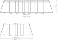 Ultra XTR frame zwembad 732x366x132 cm (set)