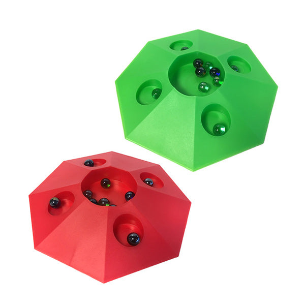 Knikkerpot met knikkers
