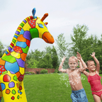 Giraffen-Jumbo mit Sprinkler