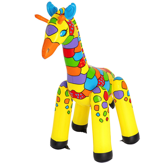 Giraffe jumbo met sproeier
