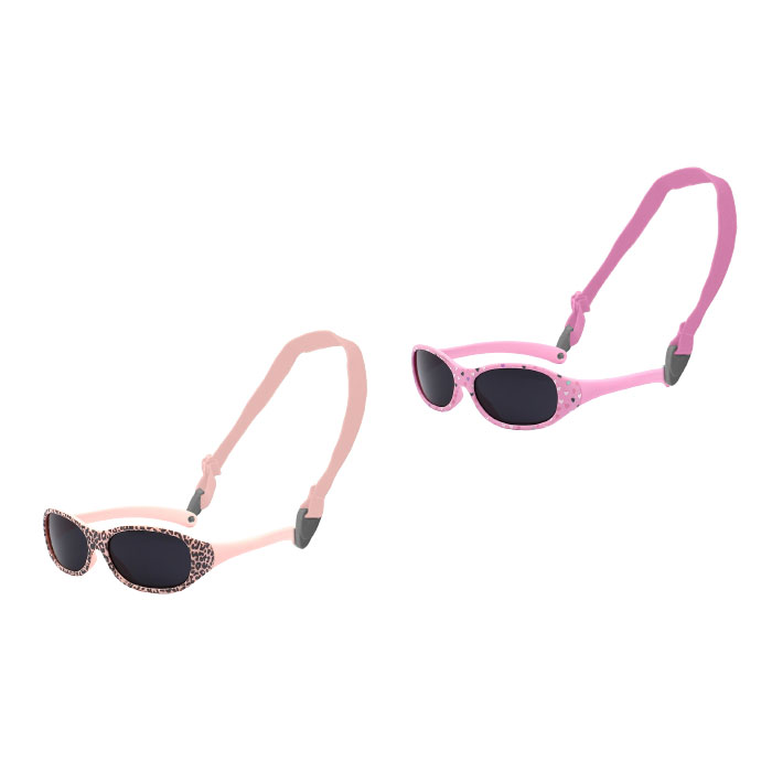 Zonnebril baby girl with strap