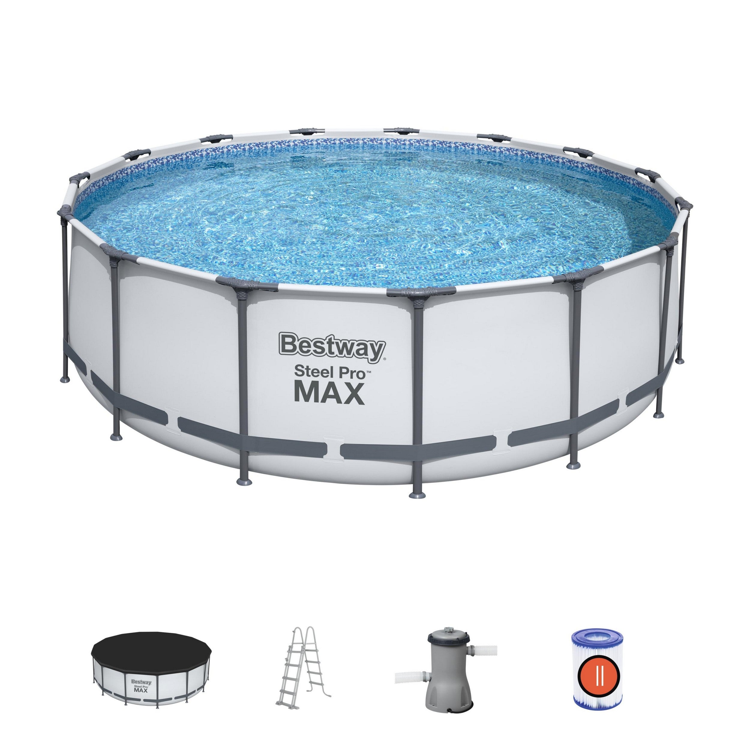 Steel Pro Max frame zwembad 457x122 cm (set)