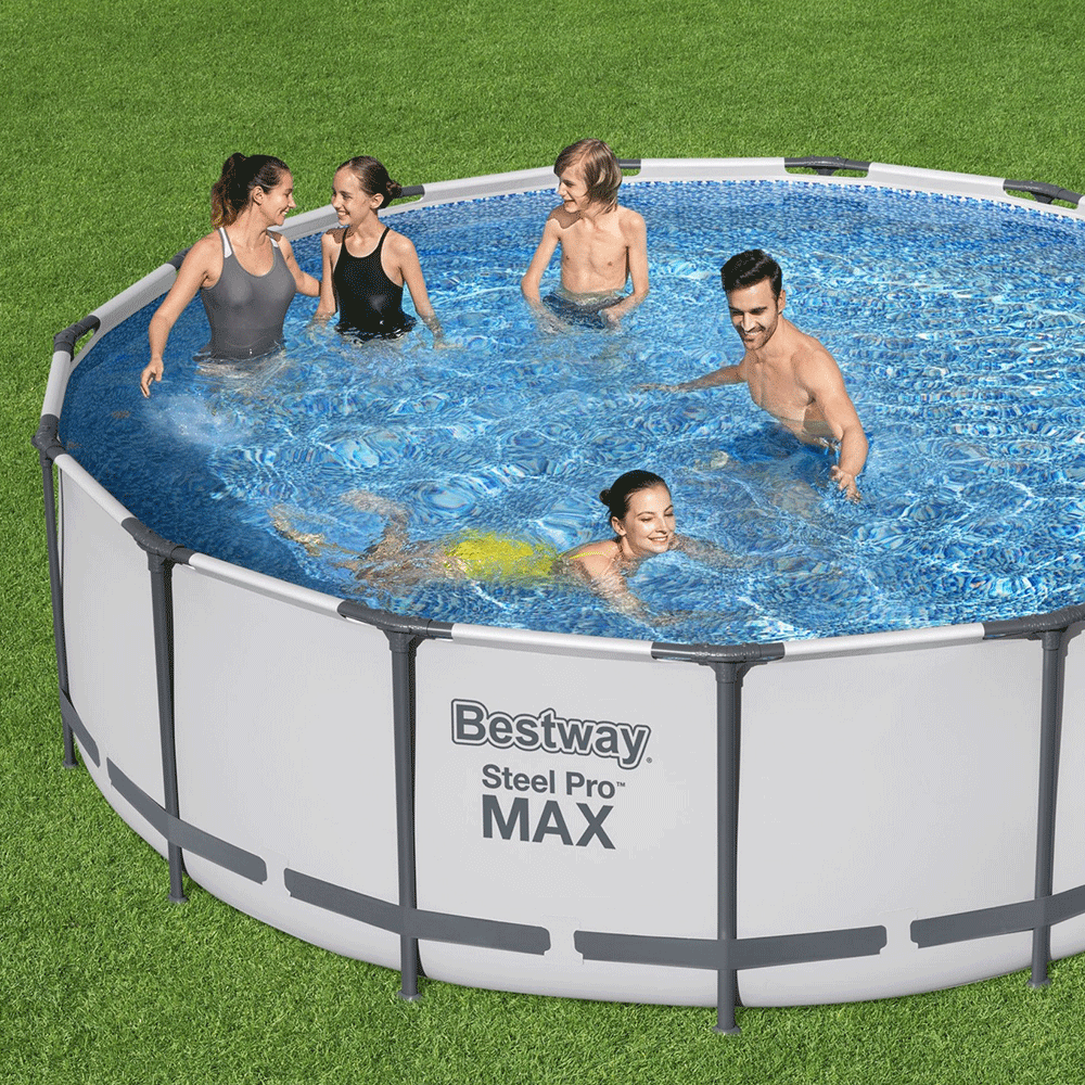 Steel Pro Max Schwimmbad 457x122 cm (Set)