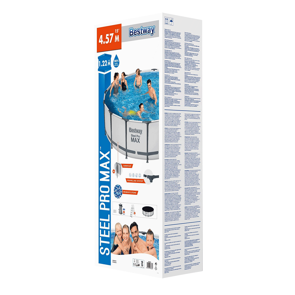 Steel Pro Max Schwimmbad 457x122 cm (Set)