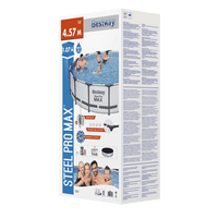 Steel Pro Max Schwimmbad 457x107 cm (Set)
