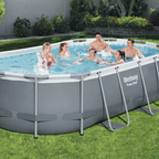 Power Steel Schwimmbad 427x250x100 cm (Set)