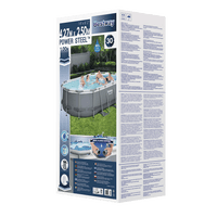 Power Steel Schwimmbad 427x250x100 cm (Set)