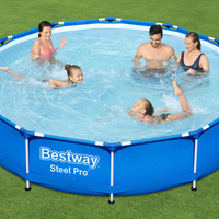 Steel Pro-Schwimmbecken 366x76 cm