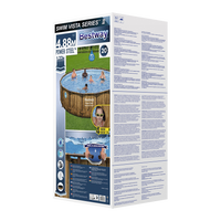 Power Steel Schwimmbad 488x122 cm (Set)