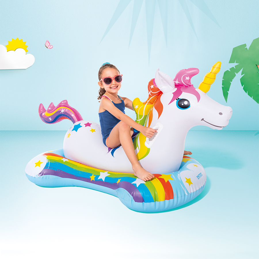 Zauberhaftes Einhorn-Rutschauto