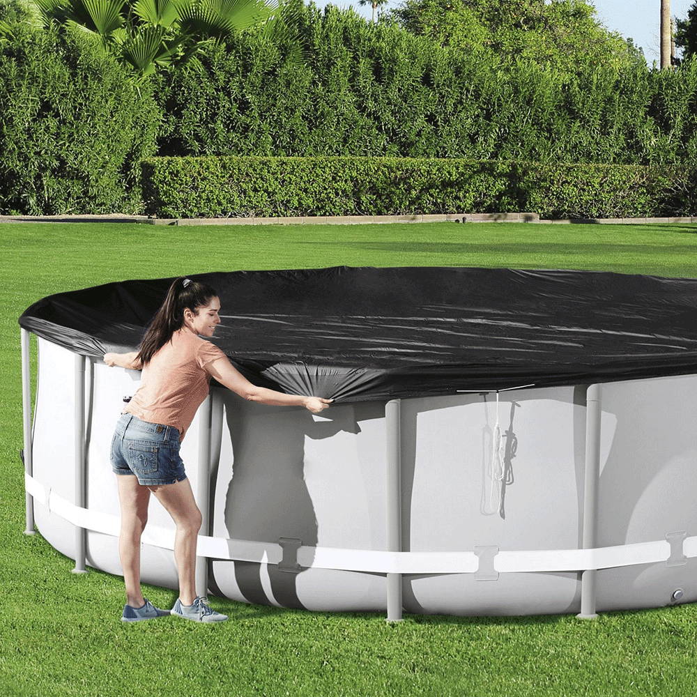 Schwimmbadabdeckung 488 cm