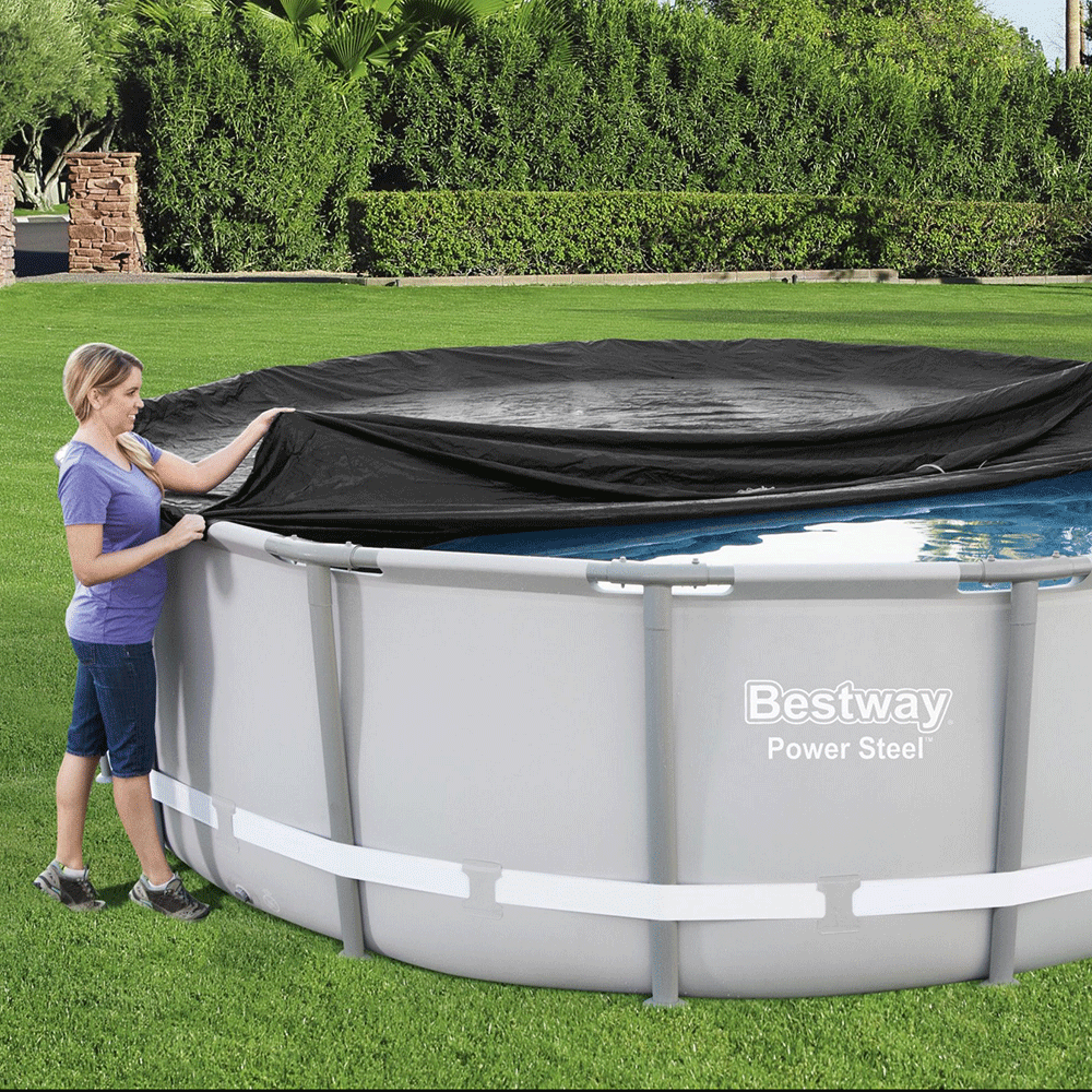 Schwimmbadabdeckung 488 cm