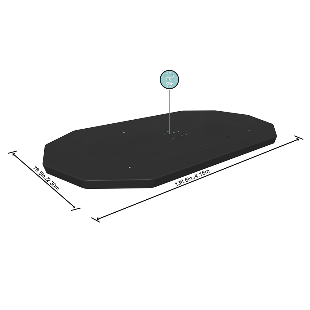 Schwimmbadabdeckung 427x250 cm