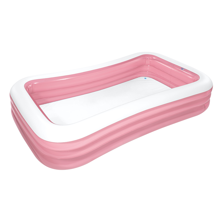 aufblasbares Schwimmbad rosa 305x183x56 cm