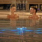 Schwimmbad-Solarlampe mit Springbrunnen