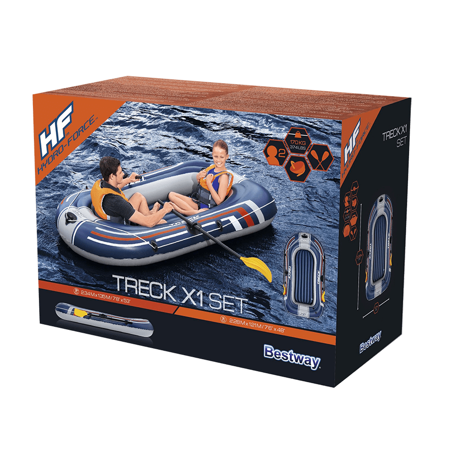 Treck X1 Schlauchboot (Set)