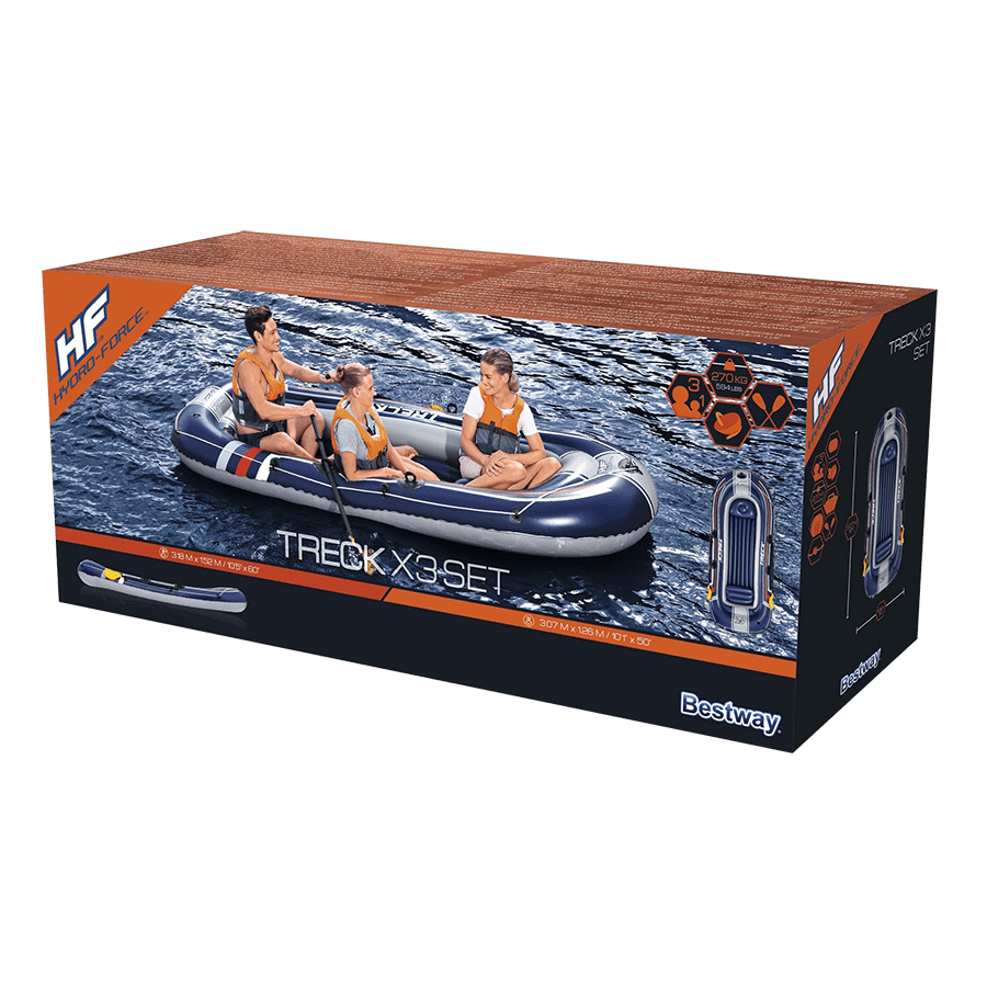 Treck X3 Schlauchboot (Set)