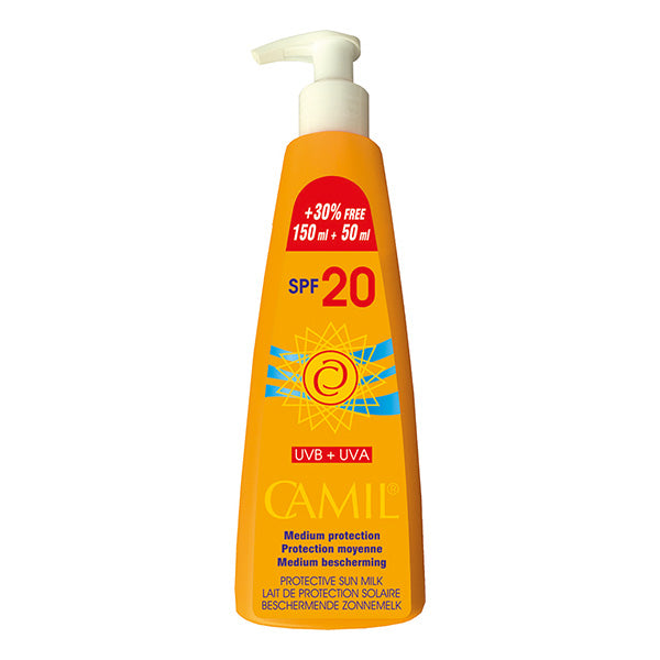 Zonnebrand sun milk SPF20