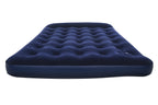 Camping luchtbed met voetpomp 191x137x28 cm