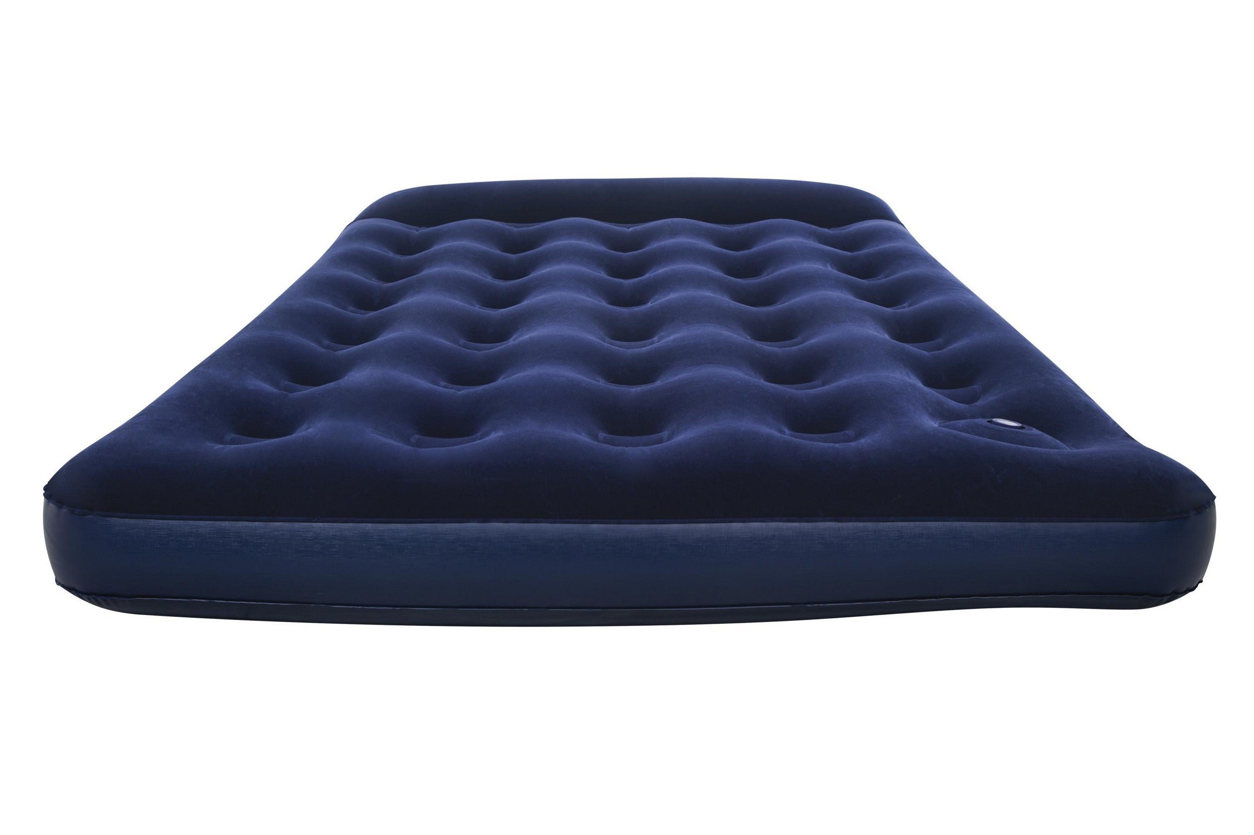 Camping luchtbed met voetpomp 191x137x28 cm