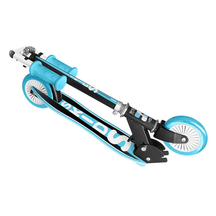 Schritt Ergonomisches Blau