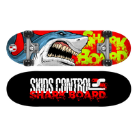 Skateboard shark skids control