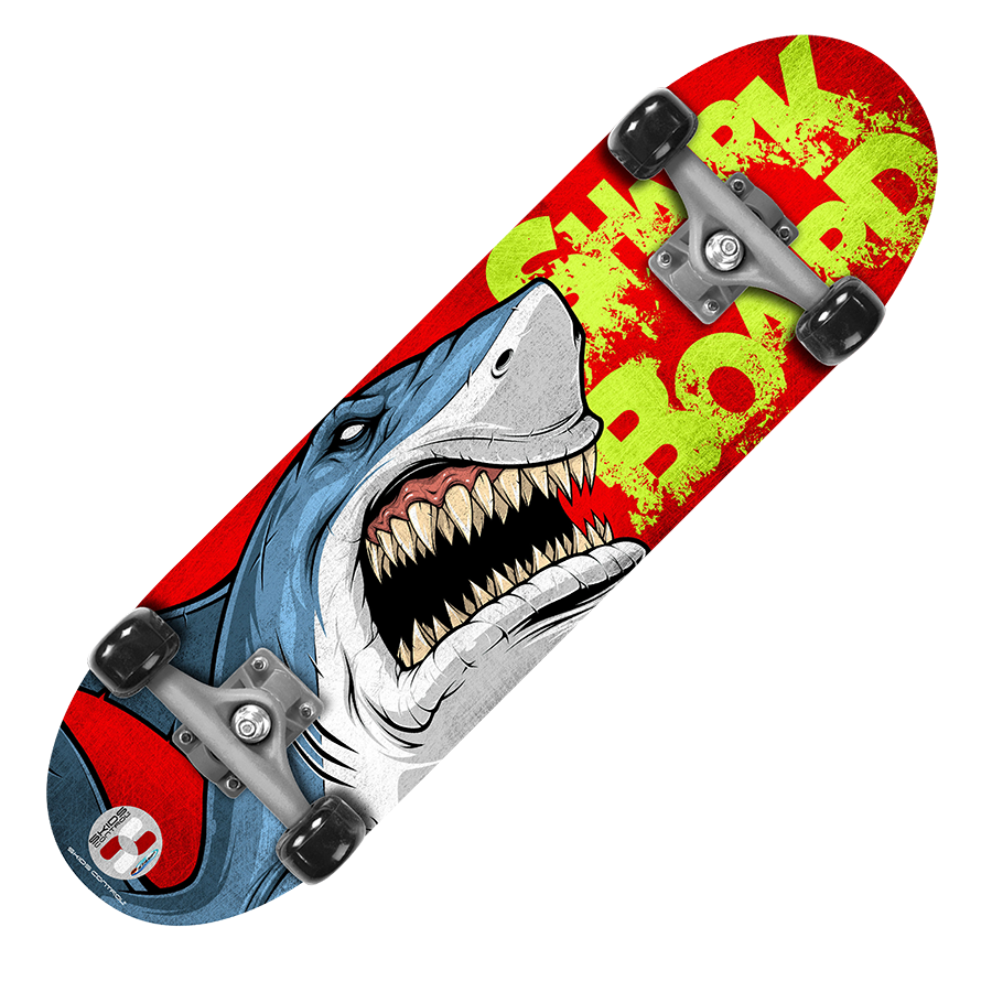 Skateboard-Hai-Rutschkontrolle