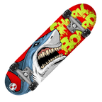 Skateboard-Hai-Rutschkontrolle