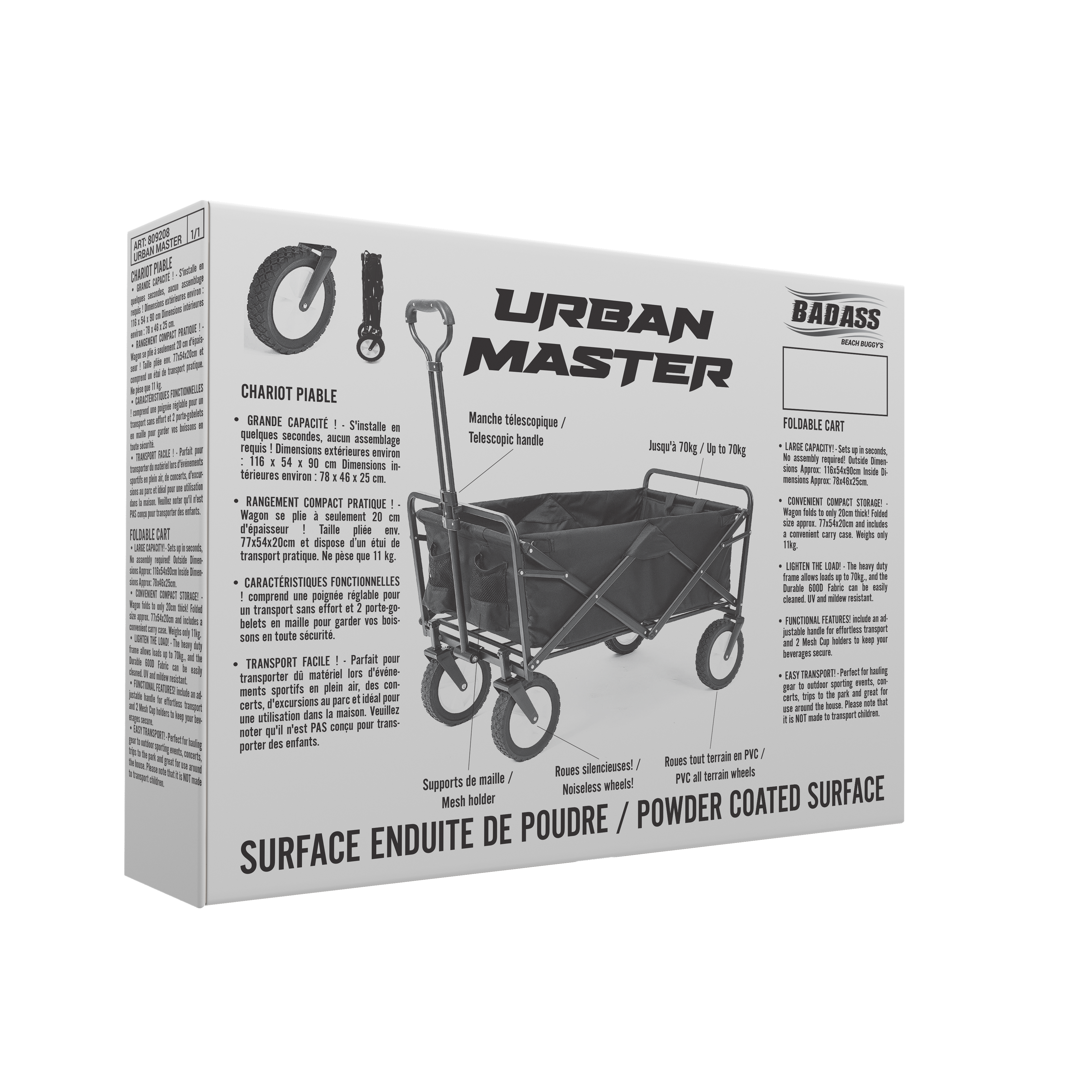 Faltbarer Bollerwagen Urban Master