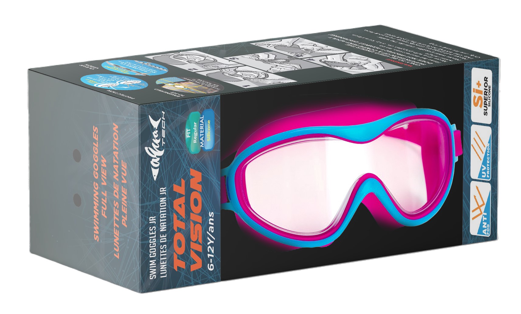 Taucherbrille Total Vision