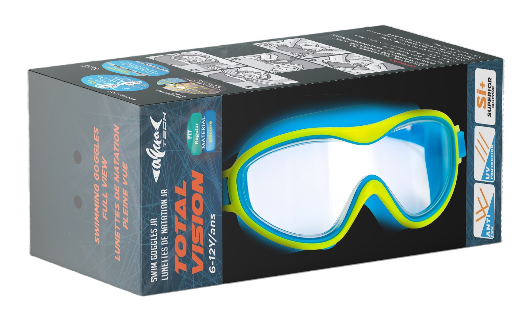 Taucherbrille Total Vision